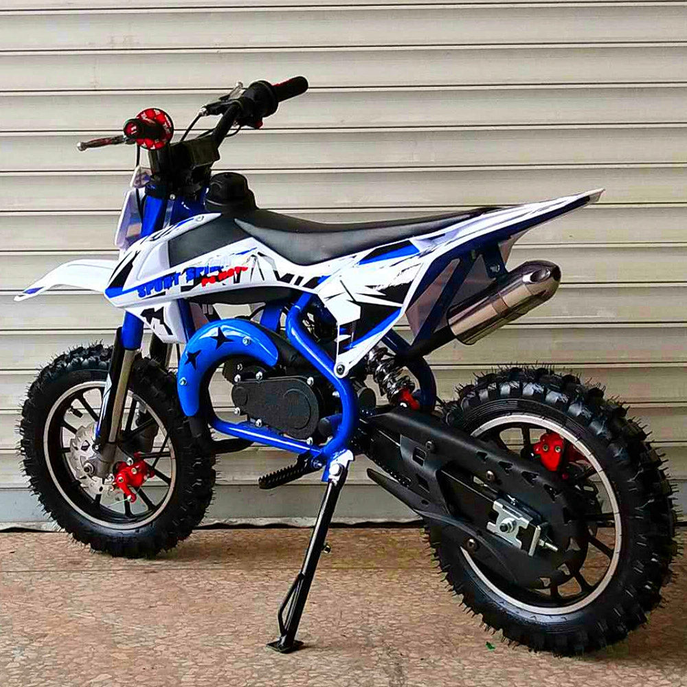 Air-Cooled 2 Stroke 49cc Pull Start Electric Start Dirt Bike