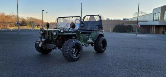 Mini jipe ​​a gasolina 150cc com pneus grandes ATV