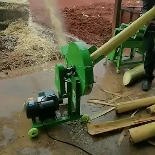 Triturador de bananeira doméstico para máquinas agrícolas Cortador elétrico de bananeira