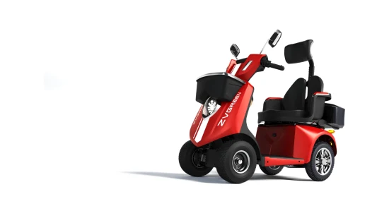 Scooter Scooter elétrico de mobilidade de quatro rodas para deficientes para deficientes