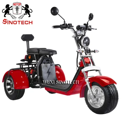 Scooter elétrico City Coco 3000W 60V40ah bateria de lítio aprovado pela EEC